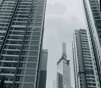 High-rise apartment towers
